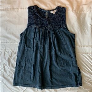 Lucky Brand Garment Dyed Tank